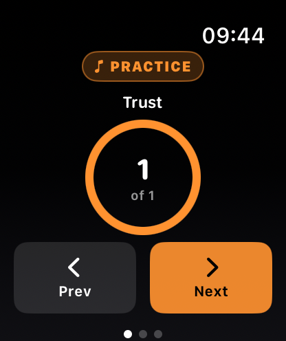 Apple Watch practice remote